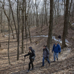 Hikers on the Ice Age Trail