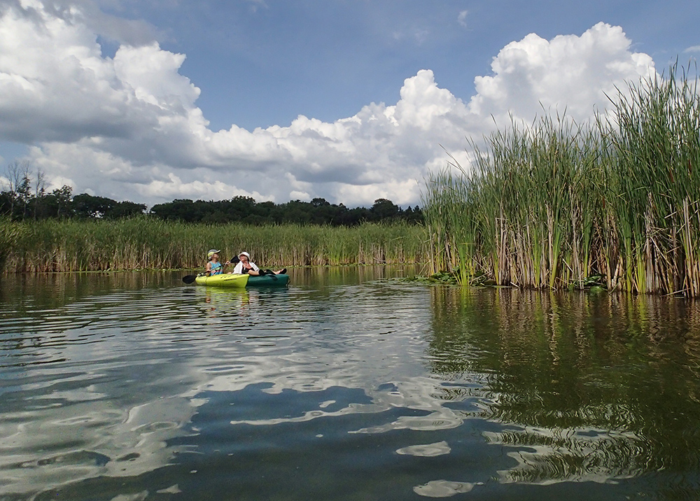 Kayaking the Bark River, Waukesha County