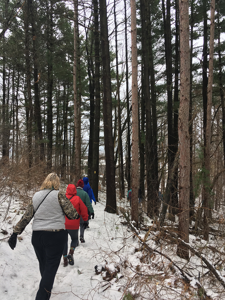 Ice Age Trail on the Boo U campus