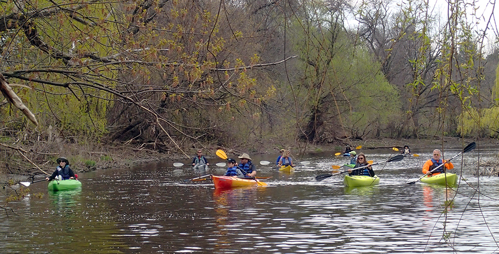 kayak panorama