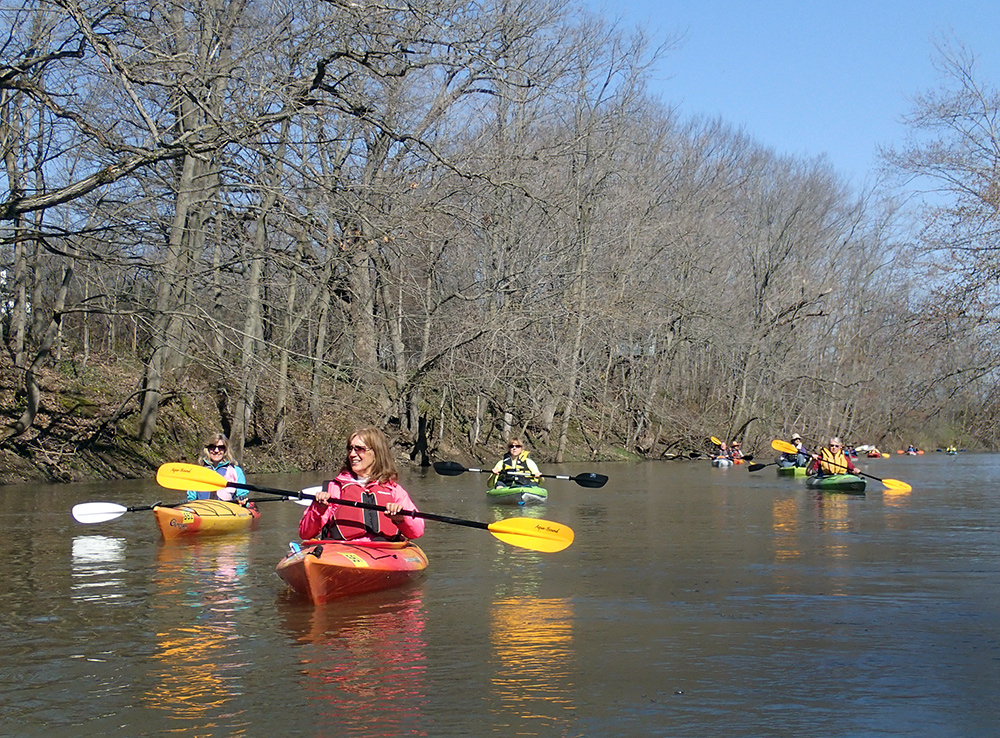 kayakers