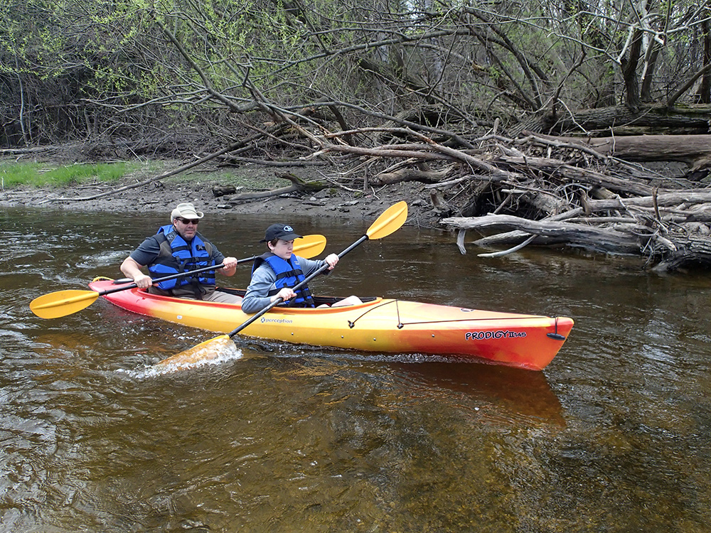 tandem kayak