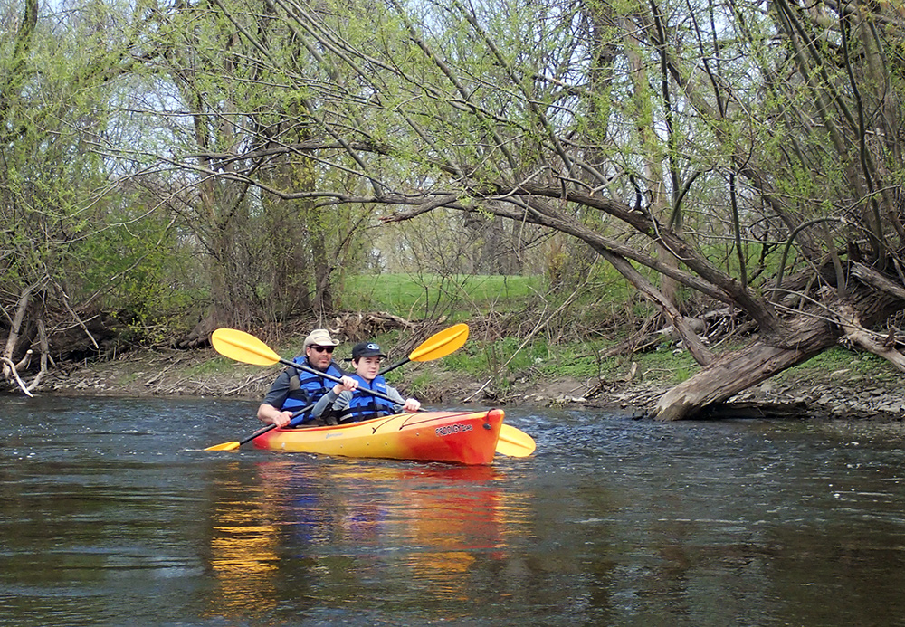 tandem kayak