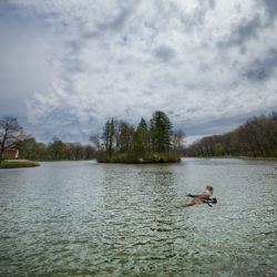 Lagoon in summer