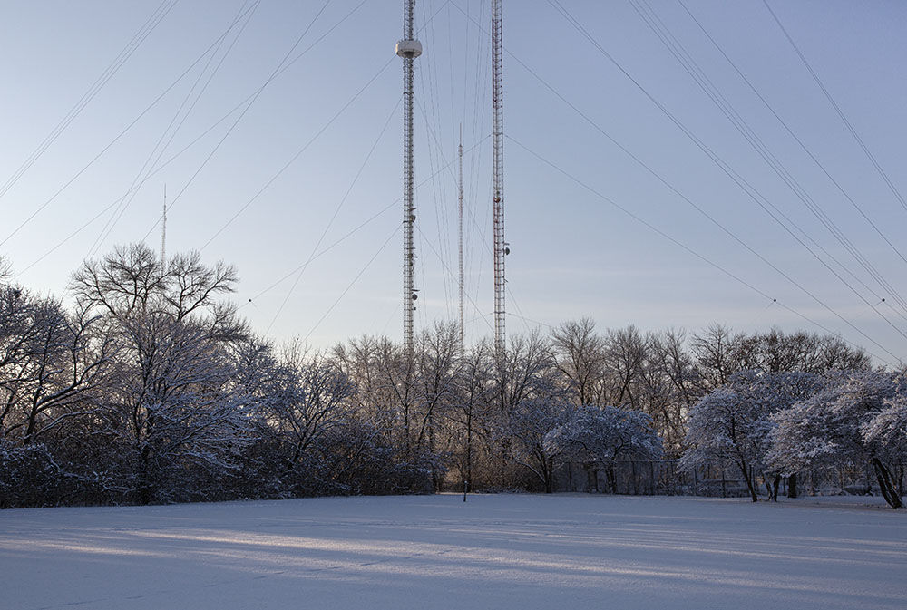 Radio towers, Estabrook Park