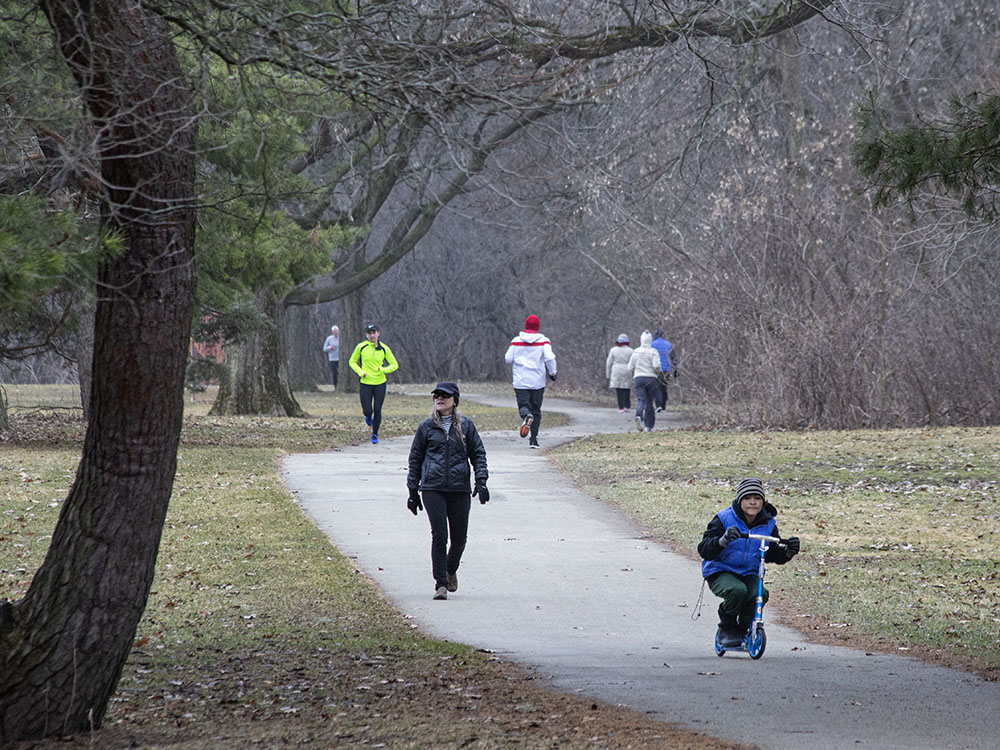 Oak Leaf Trail, Hoyt Park, Wauwatosa