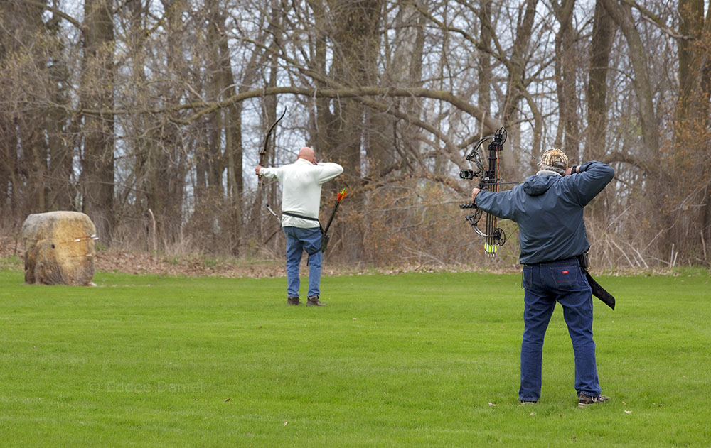 Social distance archery, Warnimont Park, 