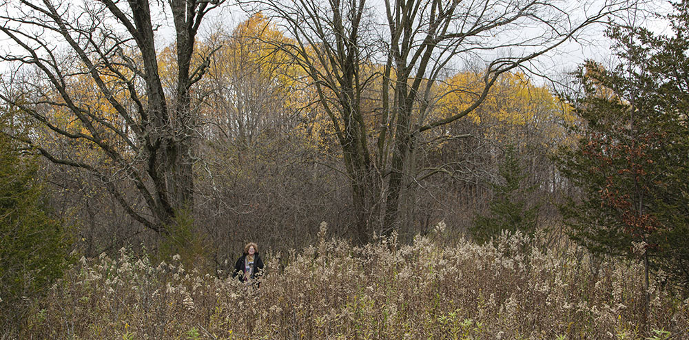 Leslie Fedorchuk at Kratzsch Conservancy