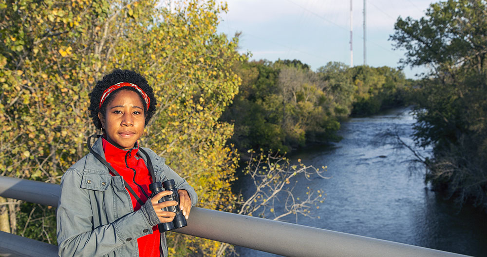 Sierra Taliaferro on Bridge