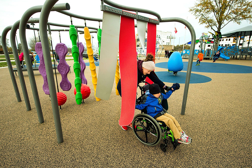 Accessible playground.