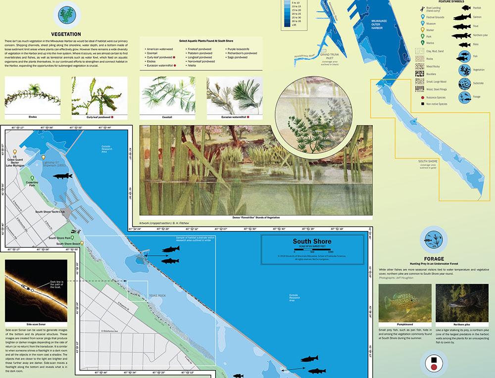 Detail from South Shore map.