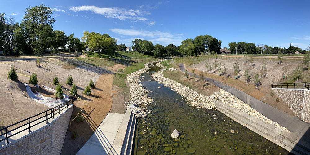 Pulaski Park and KK River