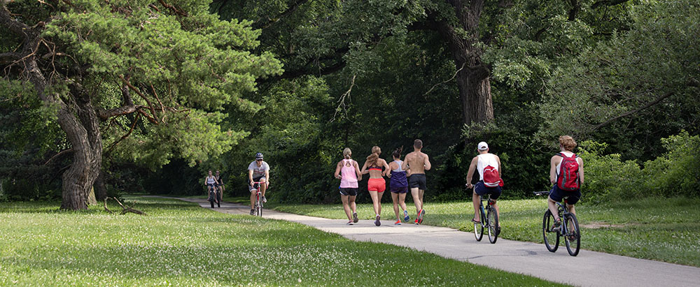 oak leaf trail, hoyt Park