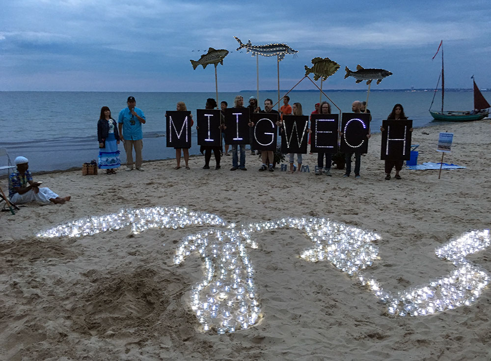 Milwaukee Water Commons hosts a celebration called We Are Water at Bradford Beach