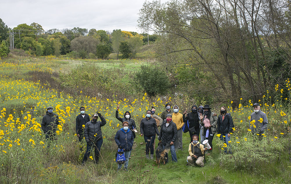 Tour of Lincoln Creek Greenway sponsored by Nearby Nature Milwaukee.