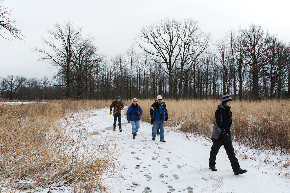 DNR-guided winter hike.