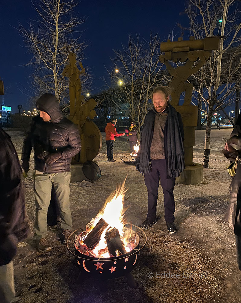 Chimney Park was a hub of activity with firepits and s'mores!