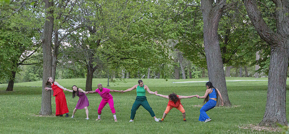 Wild Space dancers in Washington Park