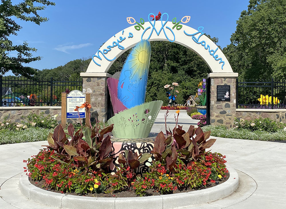 Entrance to Margie's Garden, Boerner Botanical Gardens