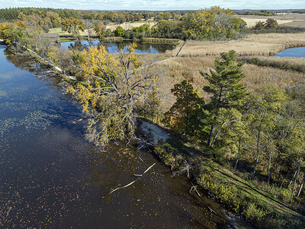 Another aerial view of the Margis Wildlife Area.