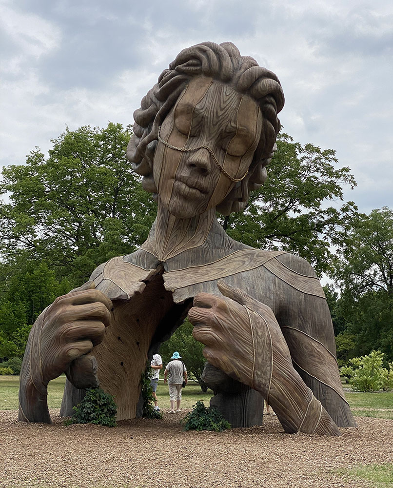 Hallow, by Daniel Popper at the Morton Arboretum.