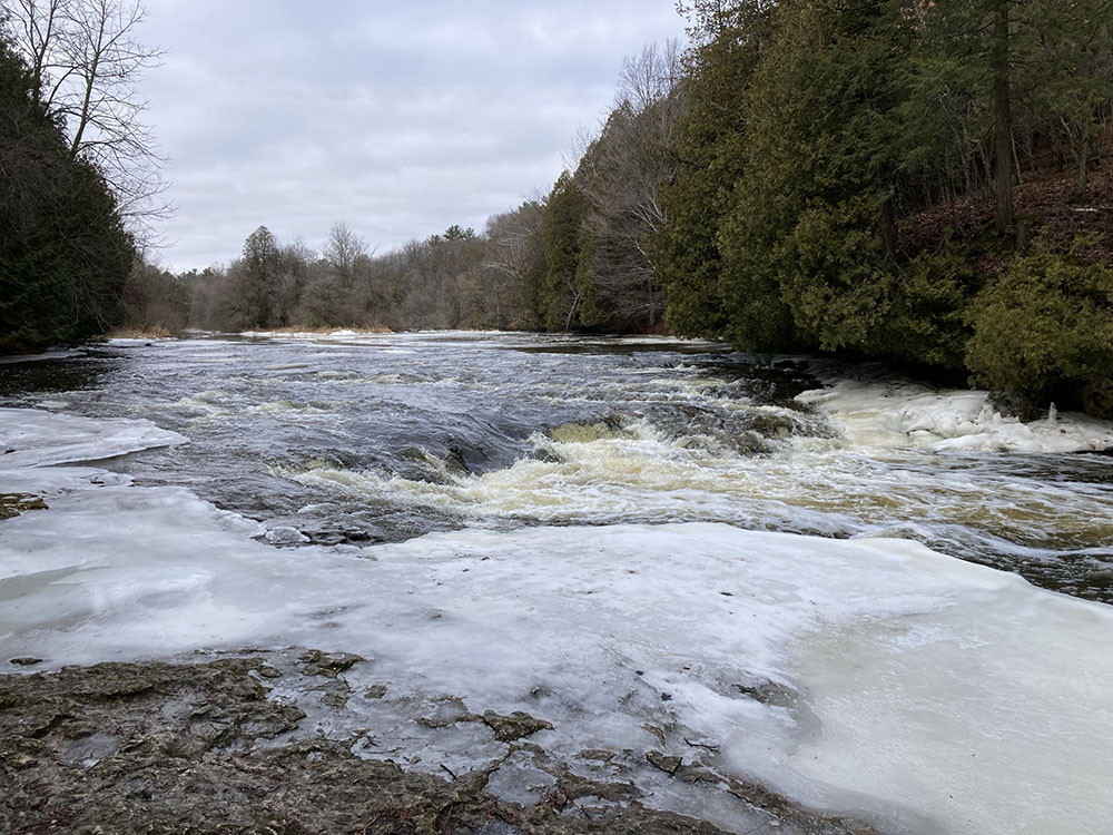 Cato Falls on the Manitowoc River.