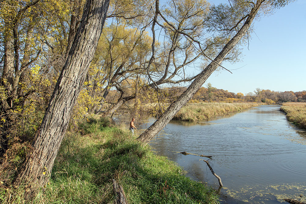 Fishing Jerome Creek.