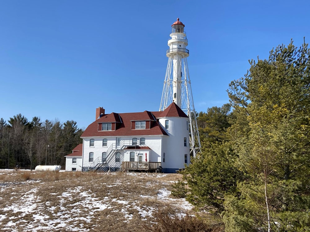 Rawley Point Lighthouse.