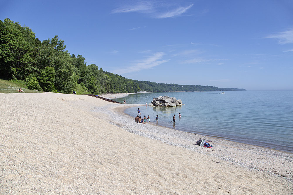 Klode Park Beach, Whitefish Bay.