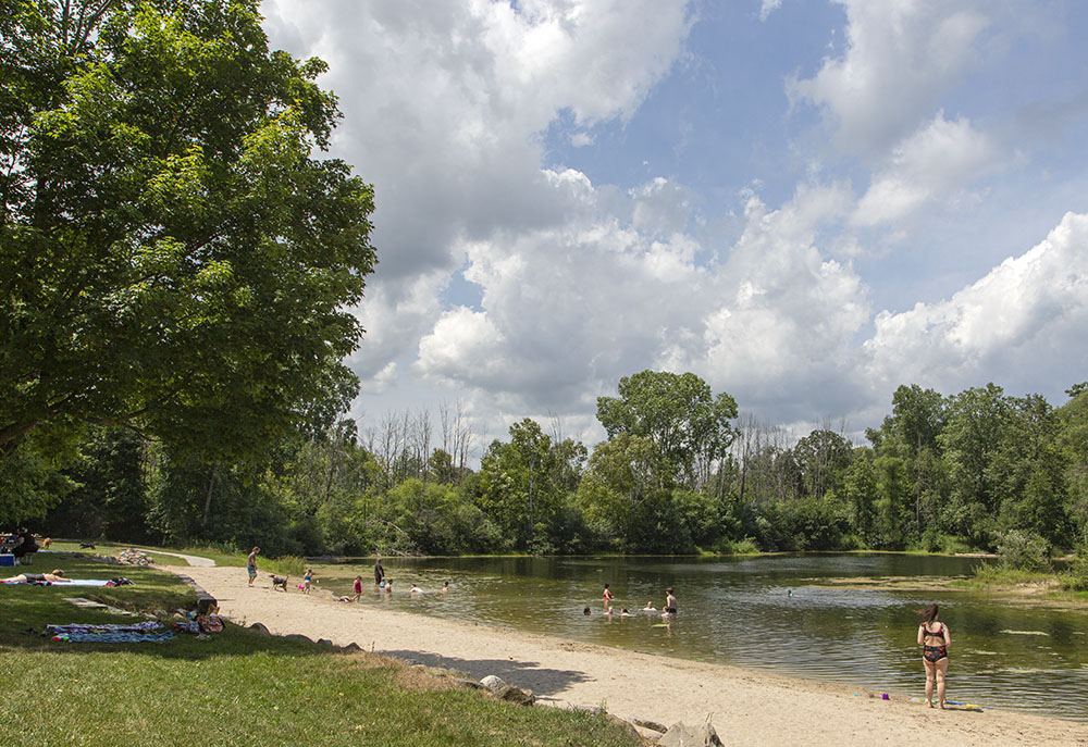 Sandy Knoll County Park, West Bend.