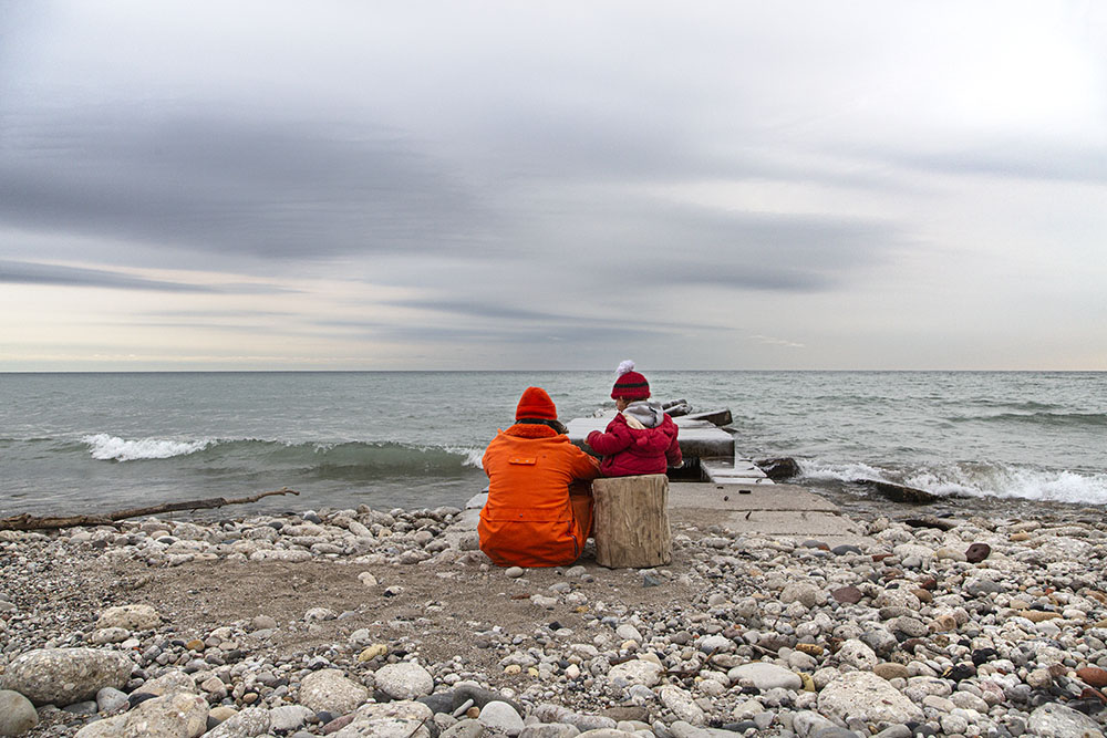 Sheridan Park Beach, Cudahy.