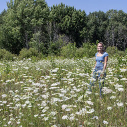 Emily Rudolph at Huiras Lake State Natural Area