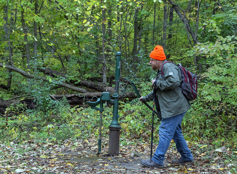 This pump is provided not far from the Raymond T. Zillmer shelter.