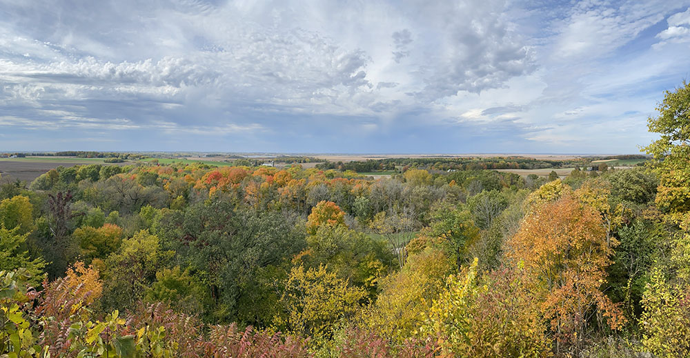 View of Horicon Marsh from Ledge County Park