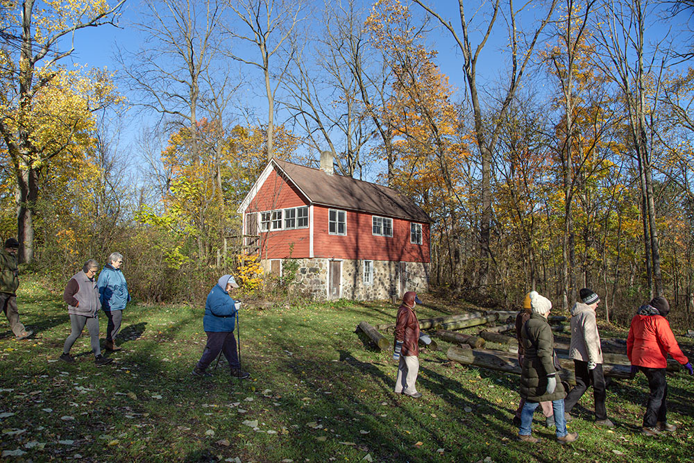 A former chicken coop has been refurbished into a classroom for Wehr Nature Center.