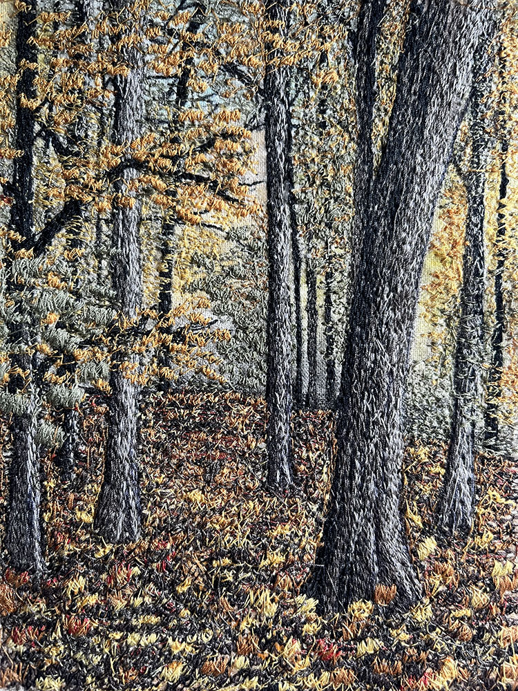 Autumn Forest. Free Embroidered.