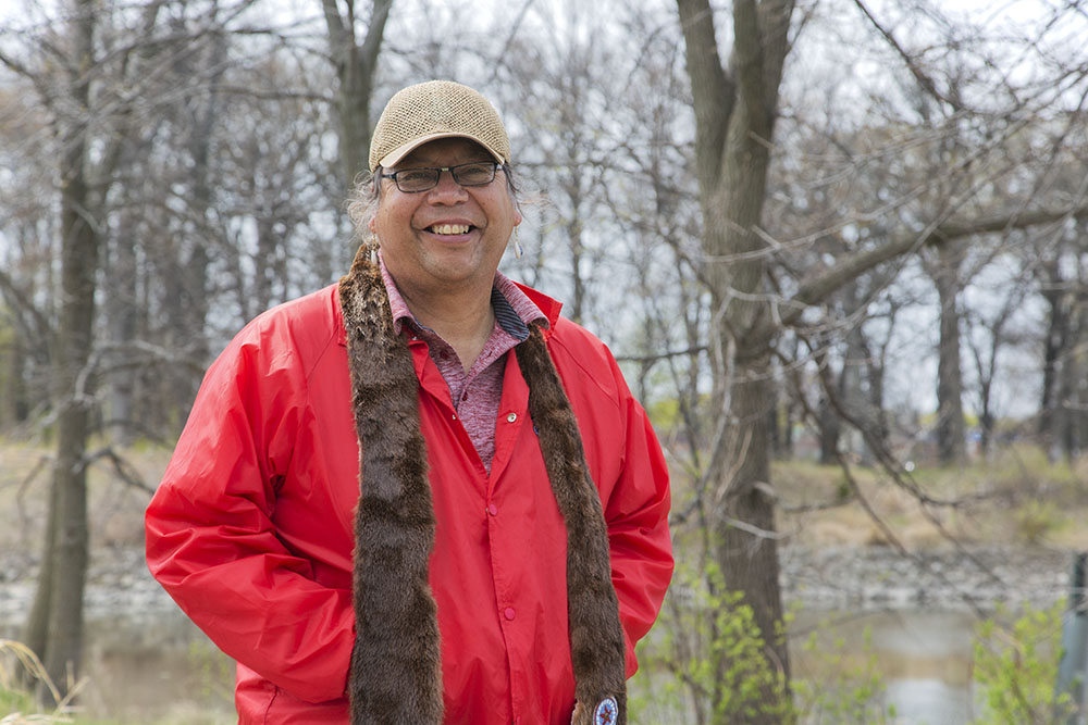 Mark Denning, a member of the Sturgeon Clan enrolled in the Oneida Tribe of Wisconsin, is the heart of the Sturgeon Protectors group. 
