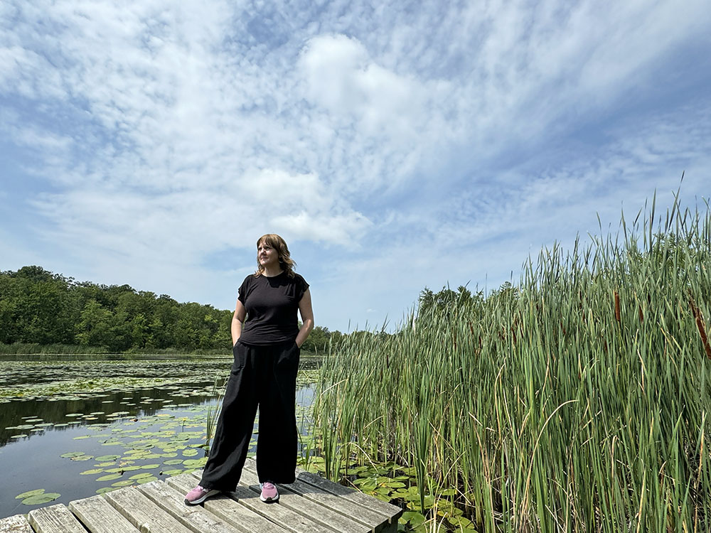 Jordan Anderson at Huiras Lake.