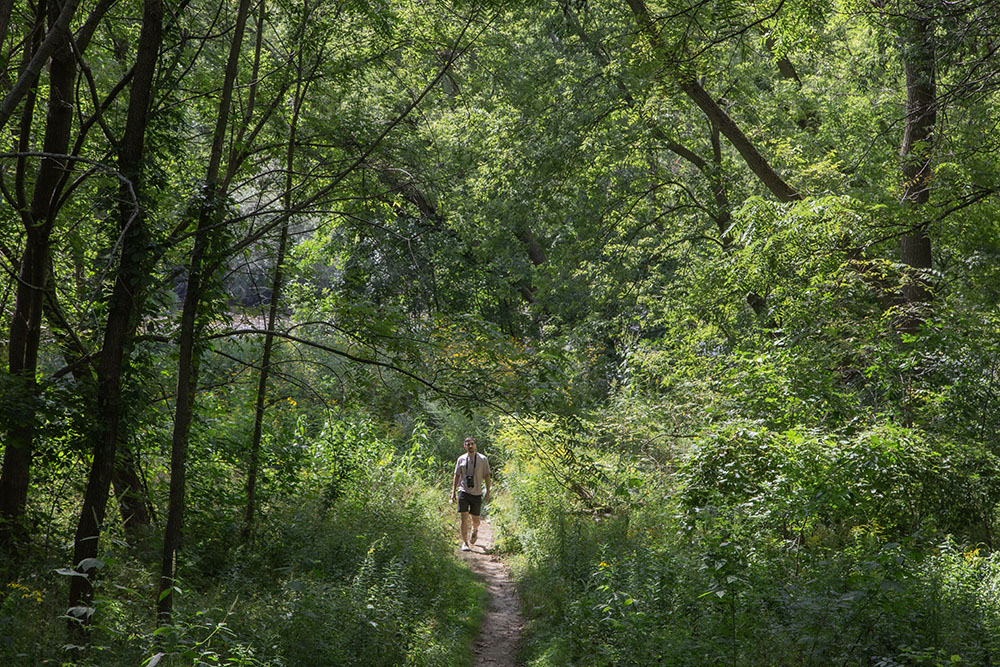 Ben Pollock and the Milwaukee River Greenway.