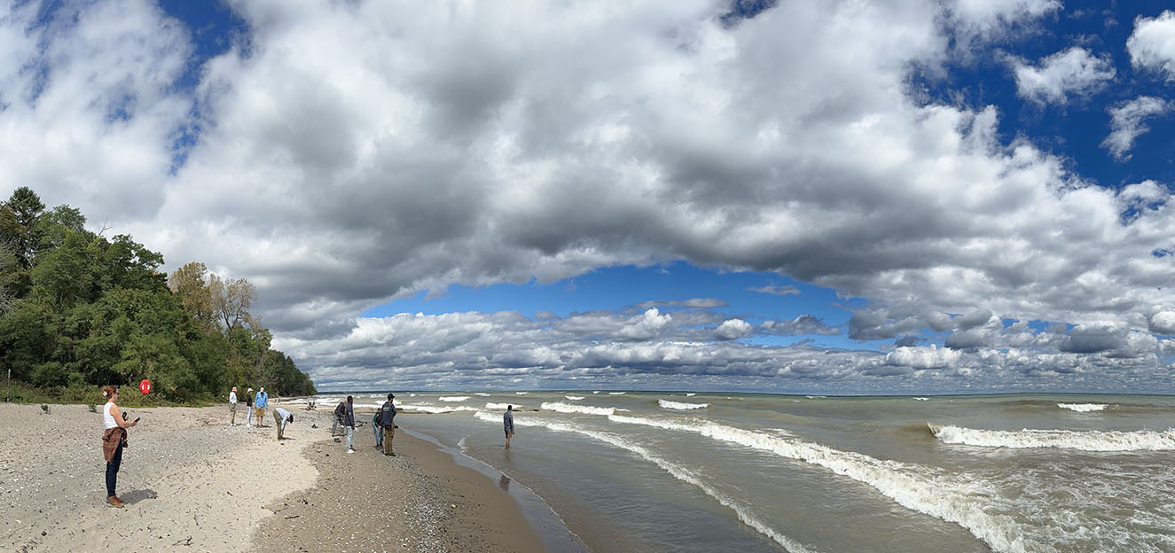 The beach at Doctors Park