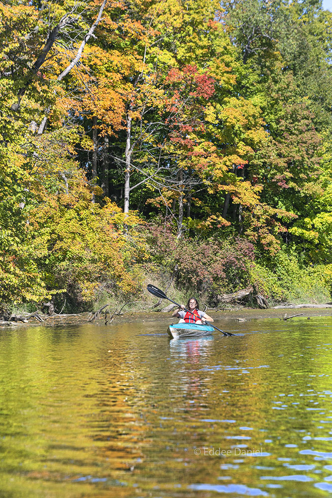 Kayaking in technicolor!