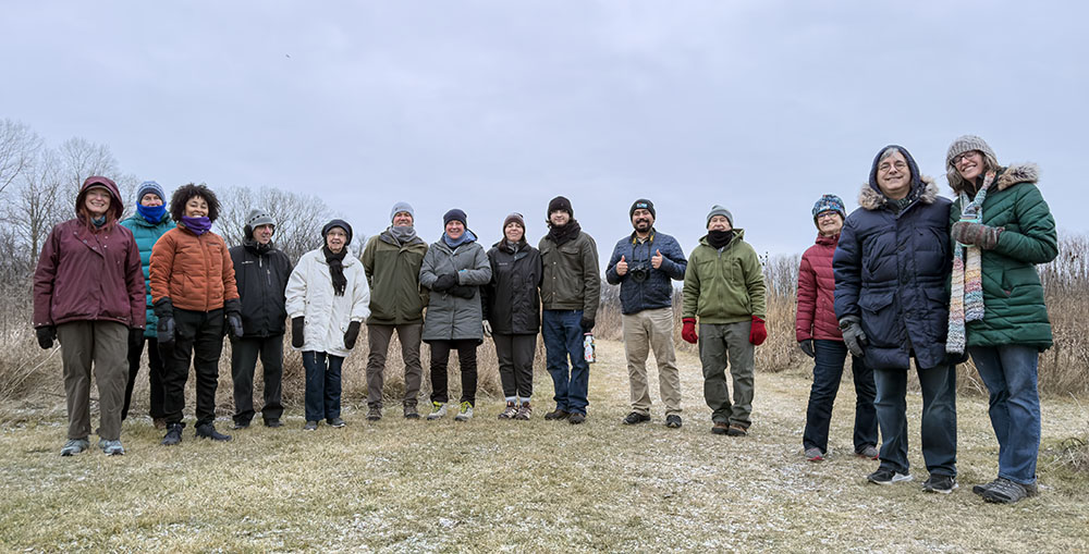 The Havenwoods contingent of First Day Hikers.