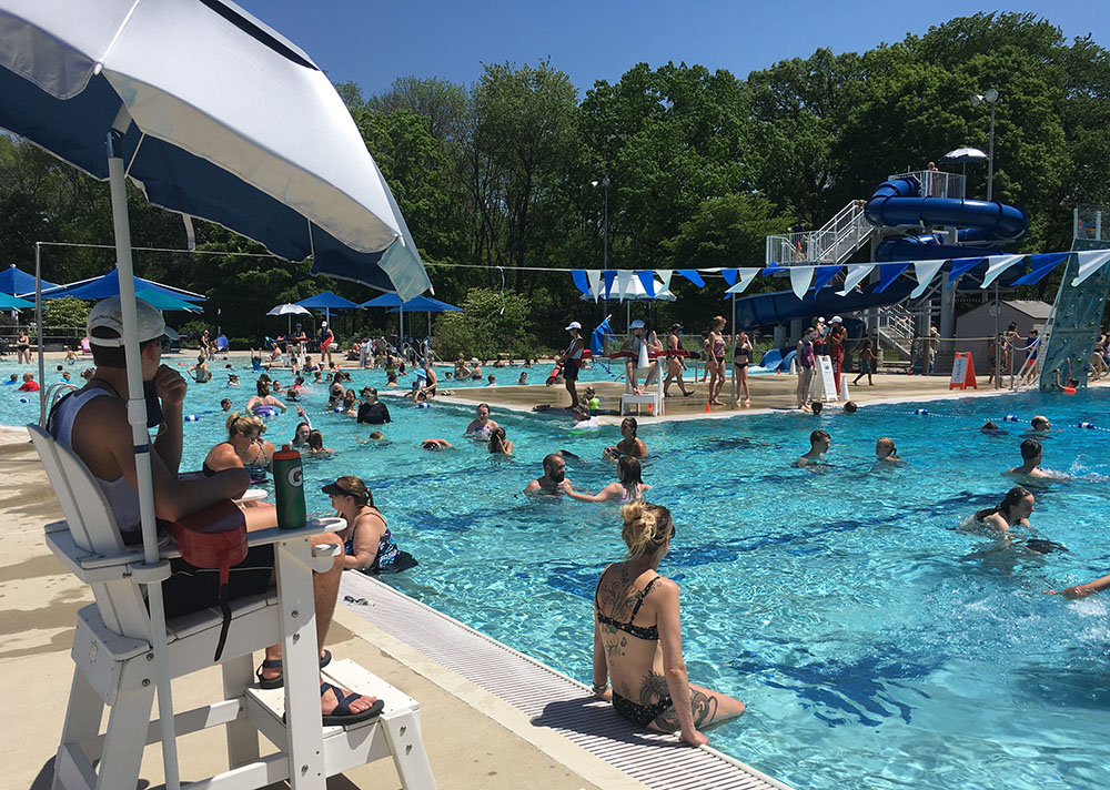 Hoyt Park pool.