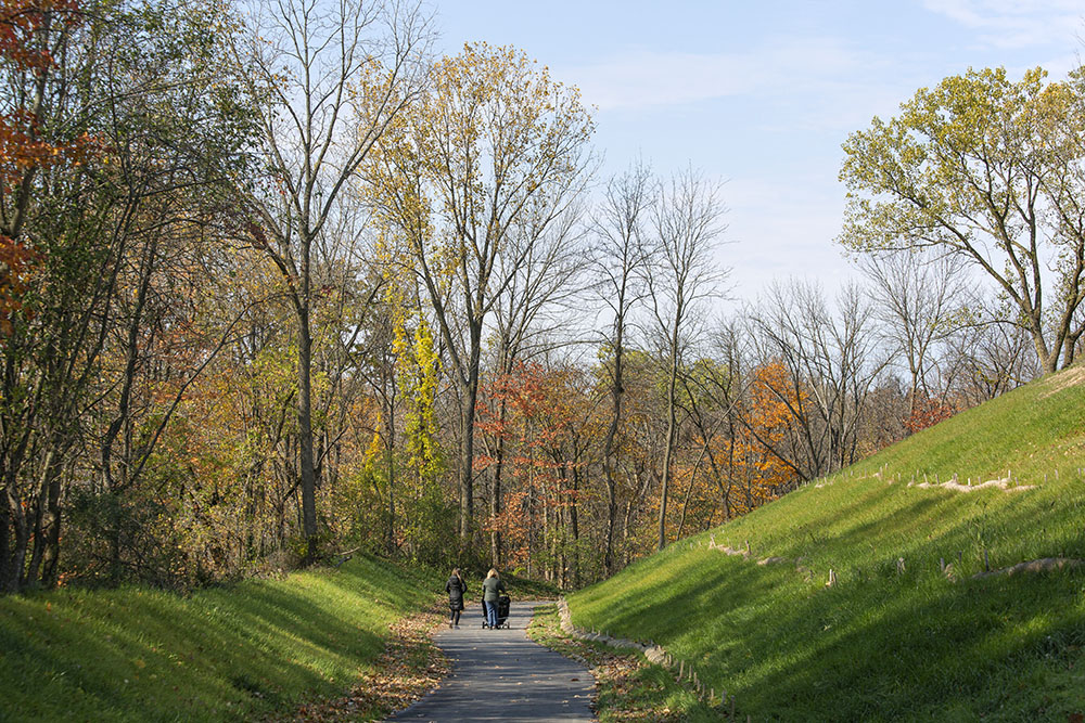 Hidden Lake Park and Brookfield Greenway Trail, Waukesha County.