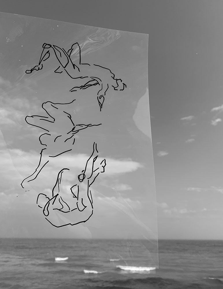 Fallen Man 01, Digital print, 2022