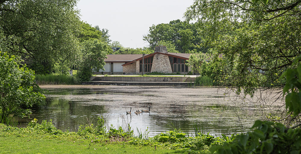 McGovern Park Senior Center and Lagoon