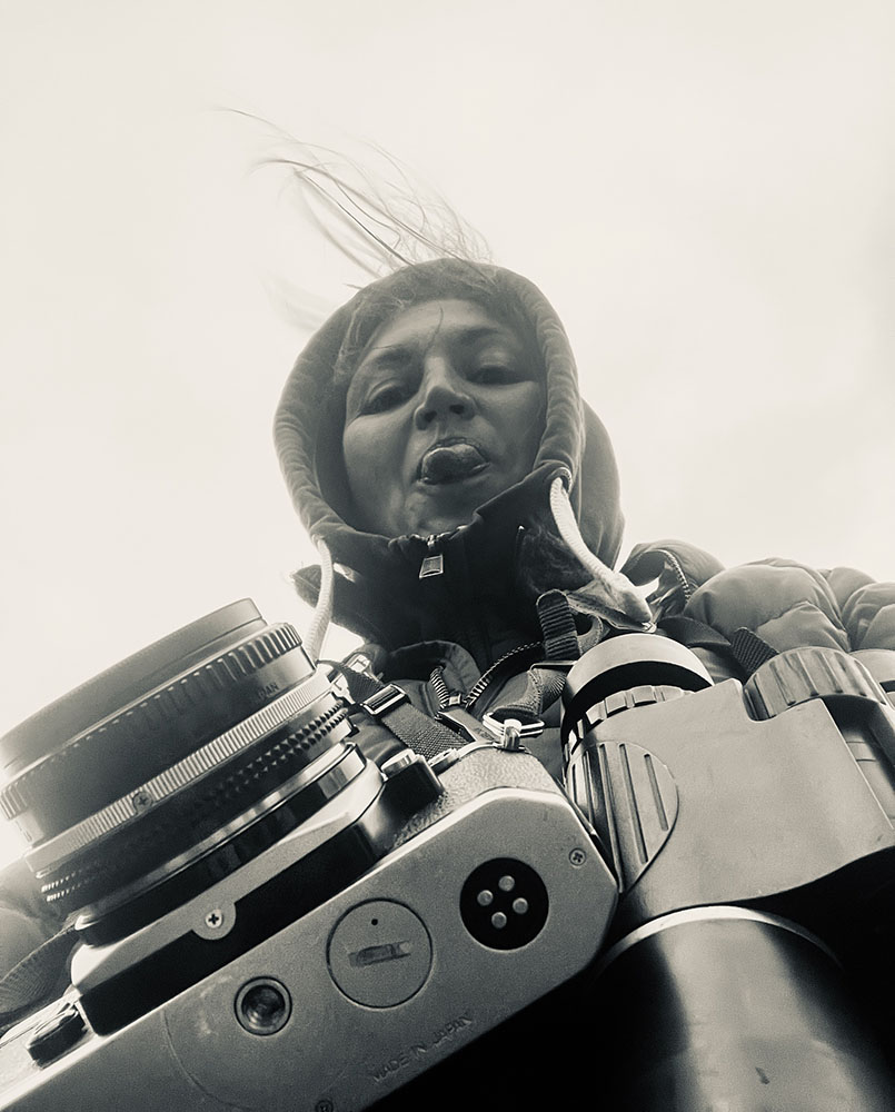Sophie Hughes self-portrait