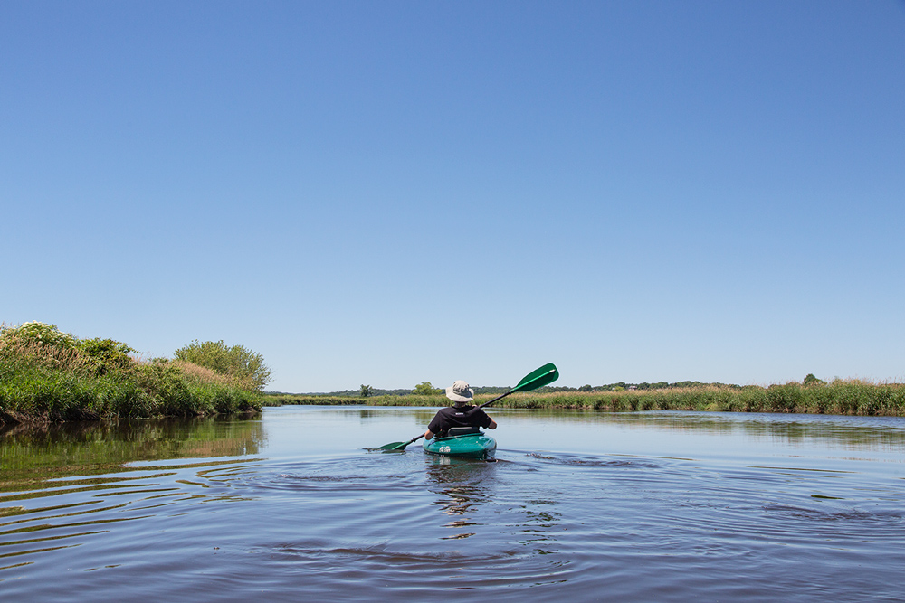 The Fox River as it flows through Vernon Wildlife Area, between Waukesha and Mukwonago.