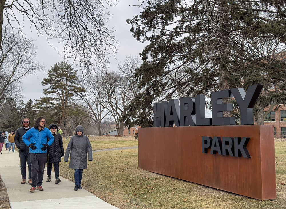 Recently renamed, Harley County Park is located next to a new private park...