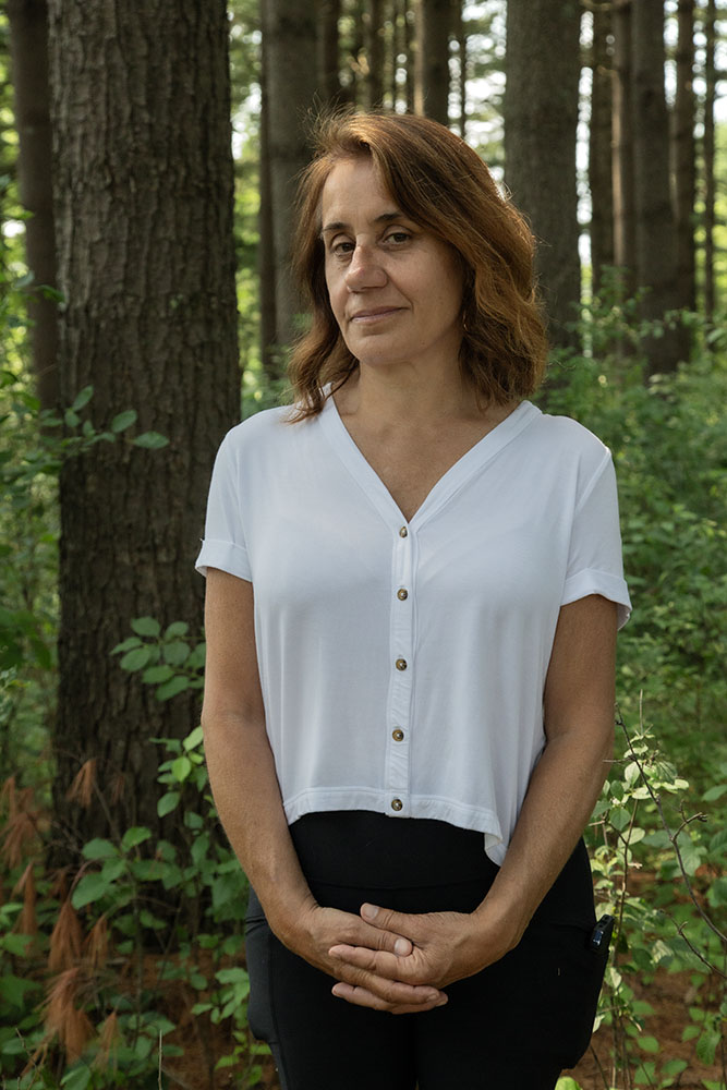 Paula DeStafanis at Shannon Preserve.